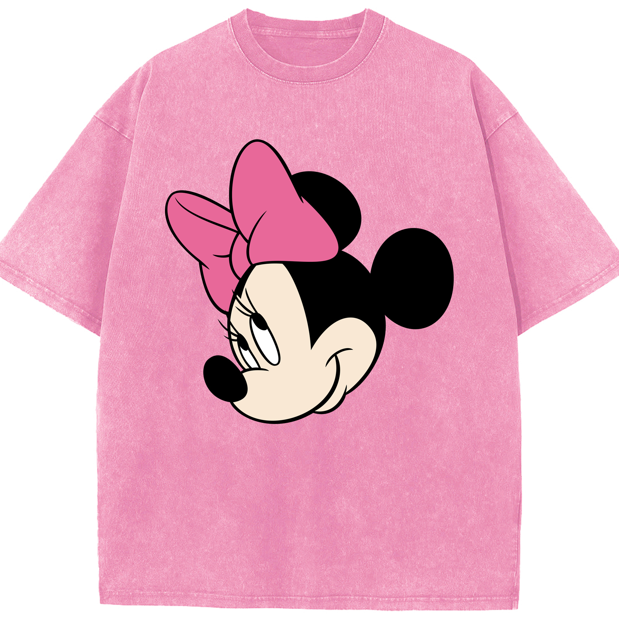 （画像用） ミッキーマウス Mickey Mouse 綿100% ヴィンテージ風 半袖Tシャツ（フロントプリント）